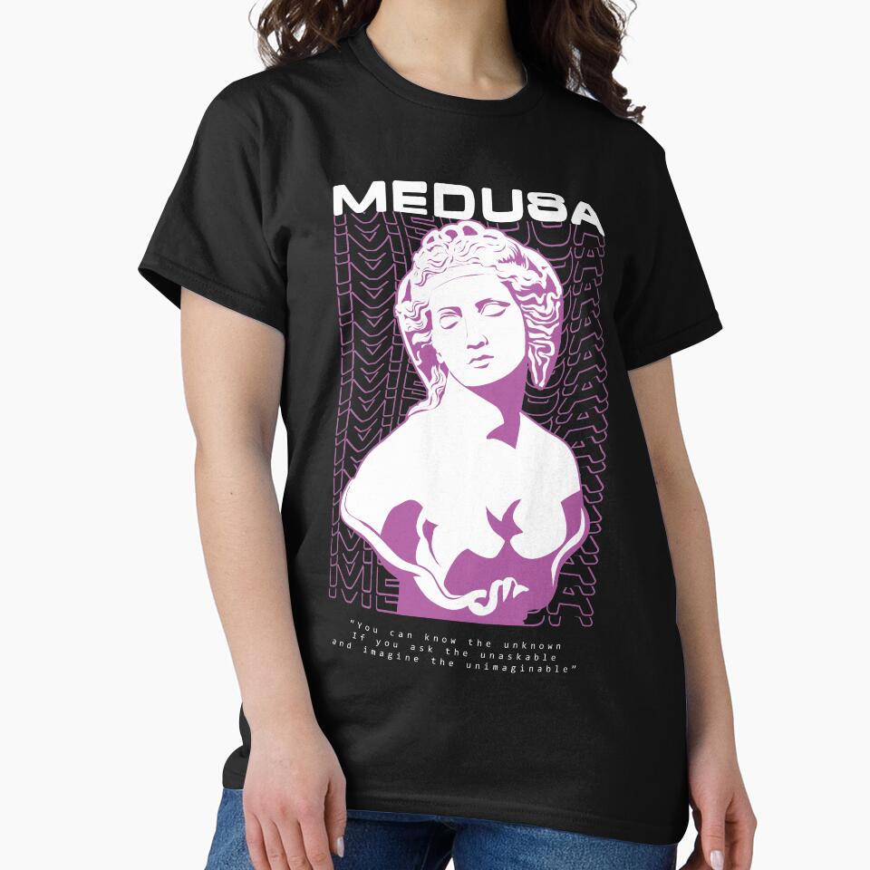 Medusa Street Wear (BLACK SHIRT) by jujustine21