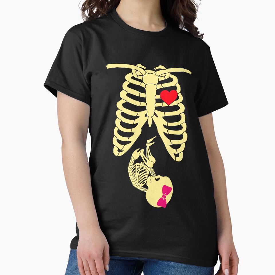 Cute Baby Girl T-Shirt | Pregnant Women’s Maternity Tee by AllStarMerch