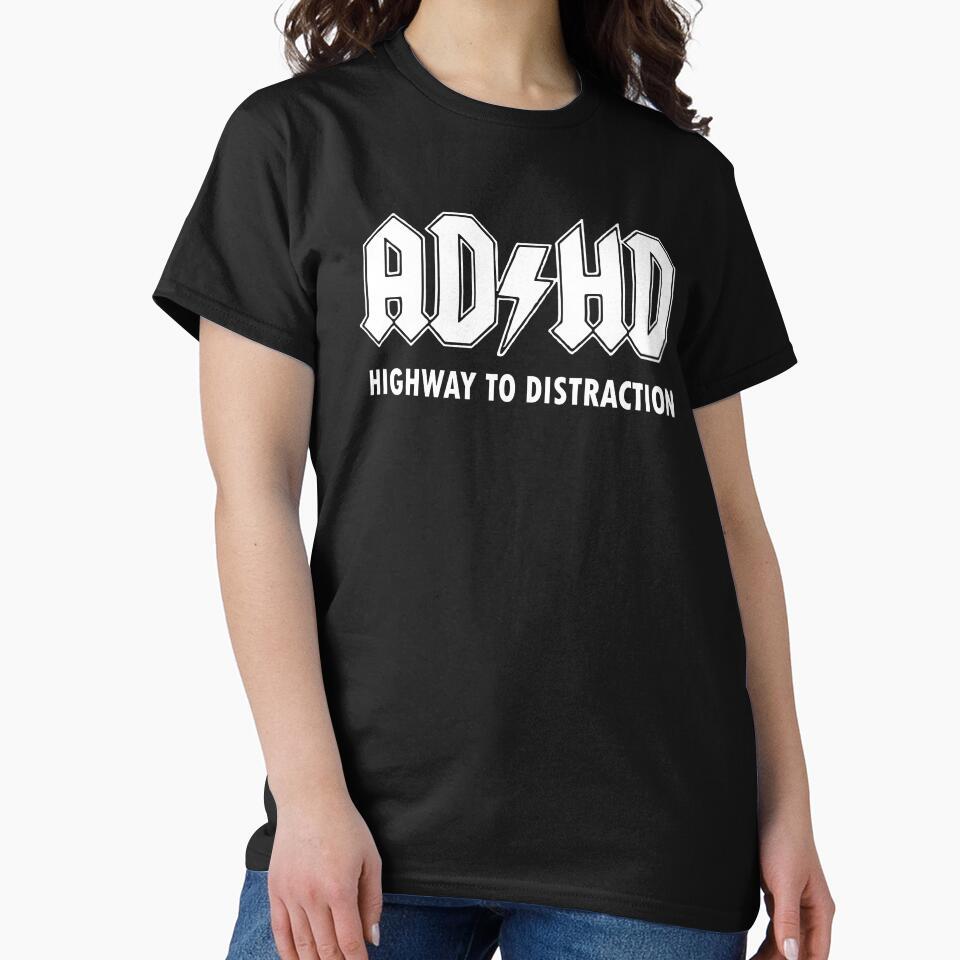 ADHD - ACDC pun by NomiBee