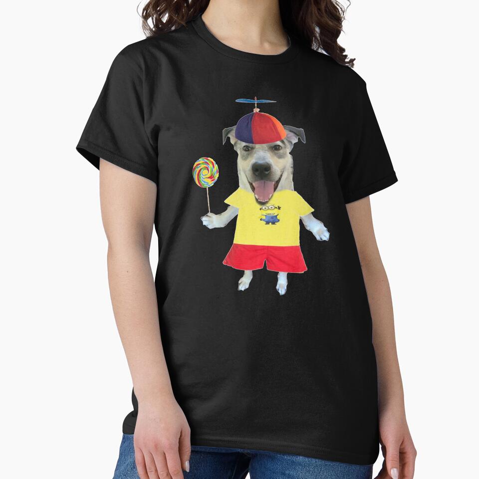 Lollipop Dog With Propeller Hat Meme by klaro45
