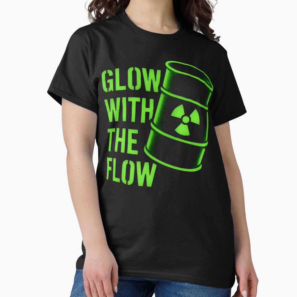 Glow With The Flow – Nuclear Irony Dark Humor by obinmoon