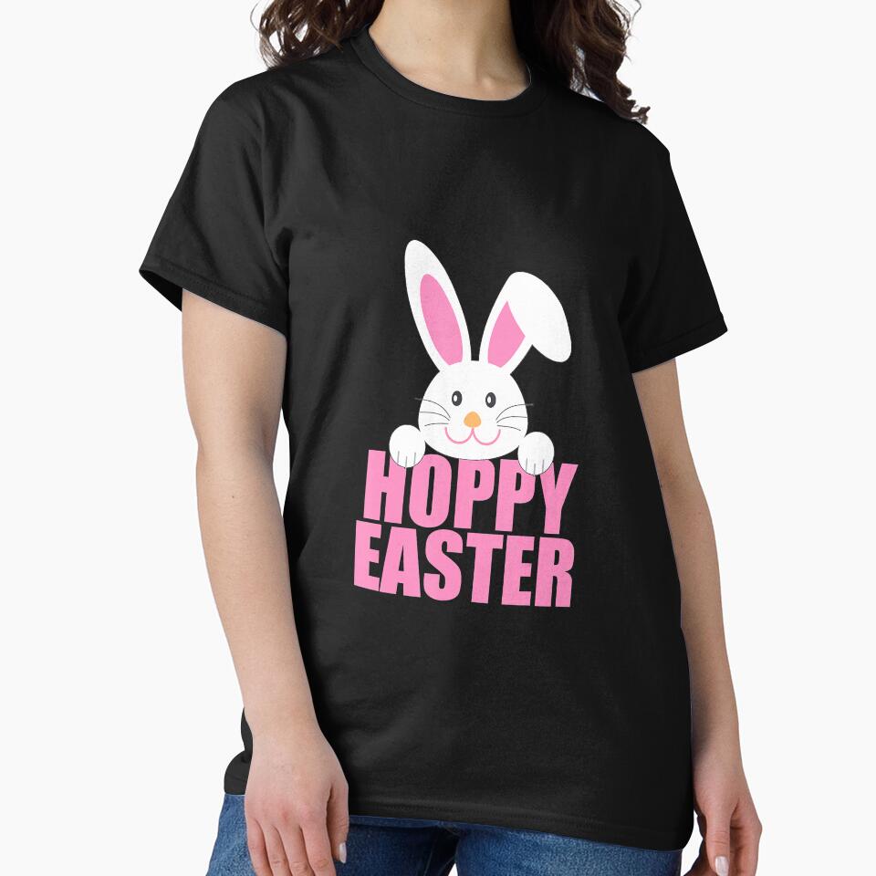 Easter Bunny Pun Hoppy Easter by KiteOfWind