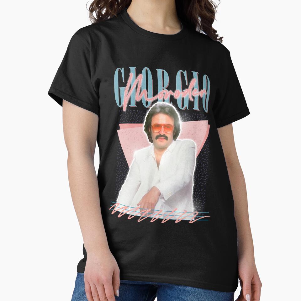Giorgio Moroder -- Retro Style Fan Art Design by AhriKimich