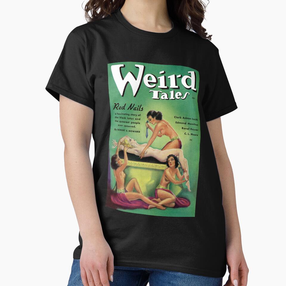 Comic Book Cover Vintage Weird Tales Magazine July 1936  Margaret Brundage cover by TeeARTHY