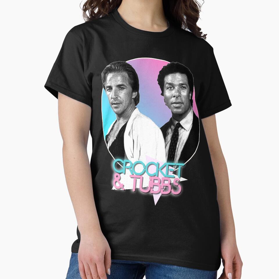 Crockett and Tubbs )( Retro Miami Vice 80s Tribute by acquiesce13