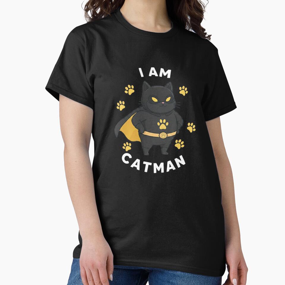 I Am Catman – Cute Superhero Cat Design by TinyJoy Studio