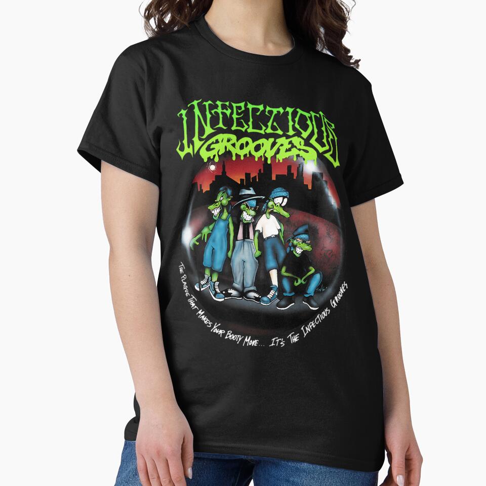Infectious Grooves Band Cartoon Funk Metal by Amro Studio