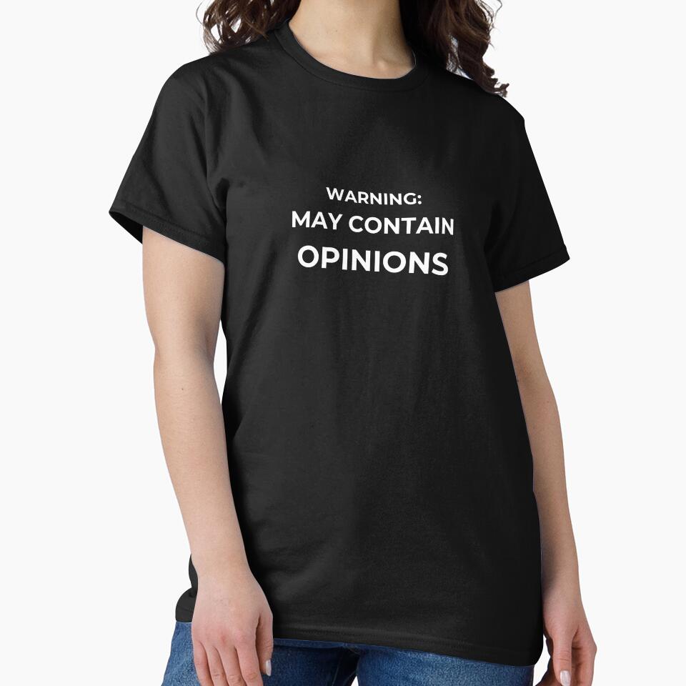 Warning May Contain Opinions by CraftedHome