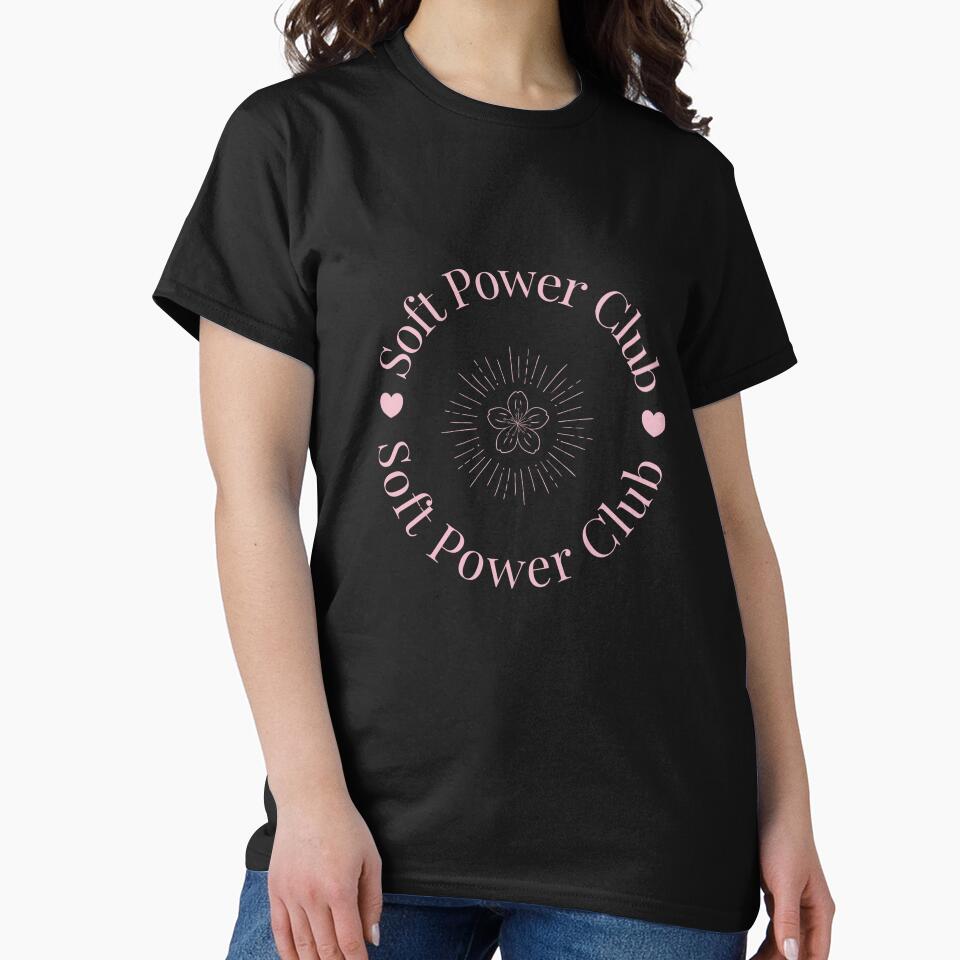 Soft Power Club - Blush on Black by Soft Power Club