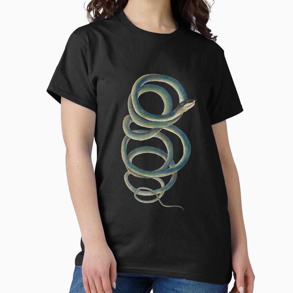 Vintage Snake Illustration by elinaarbidane
