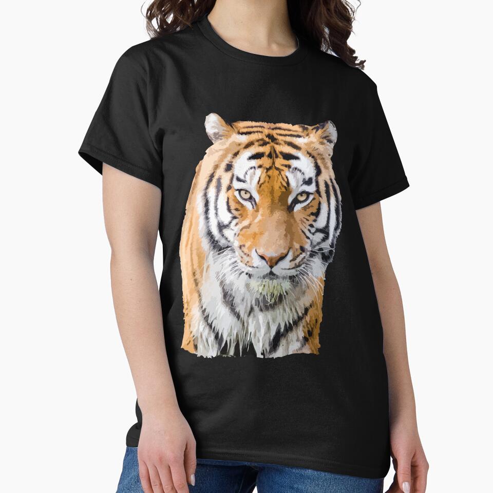 Tiger T-Shirt for Men and Women by AllStarMerch