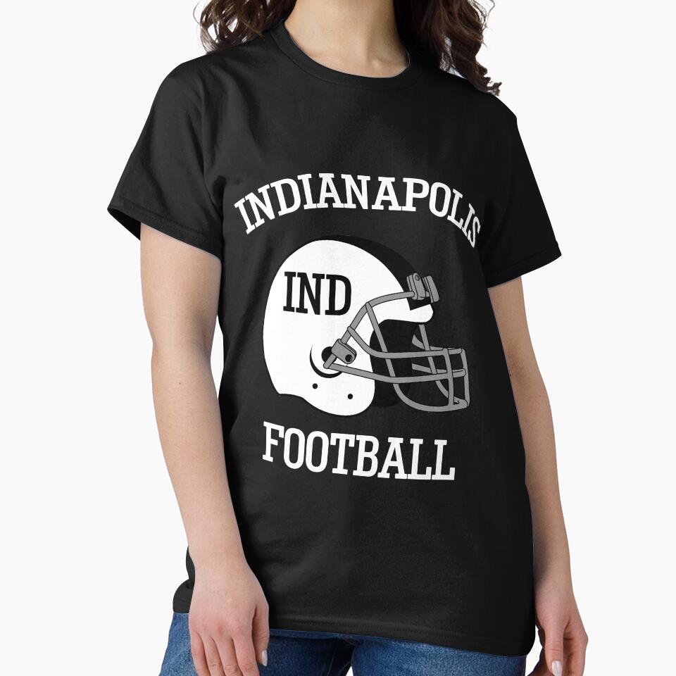 Indianapolis Football T-Shirt for Men and Women by AllStarMerch