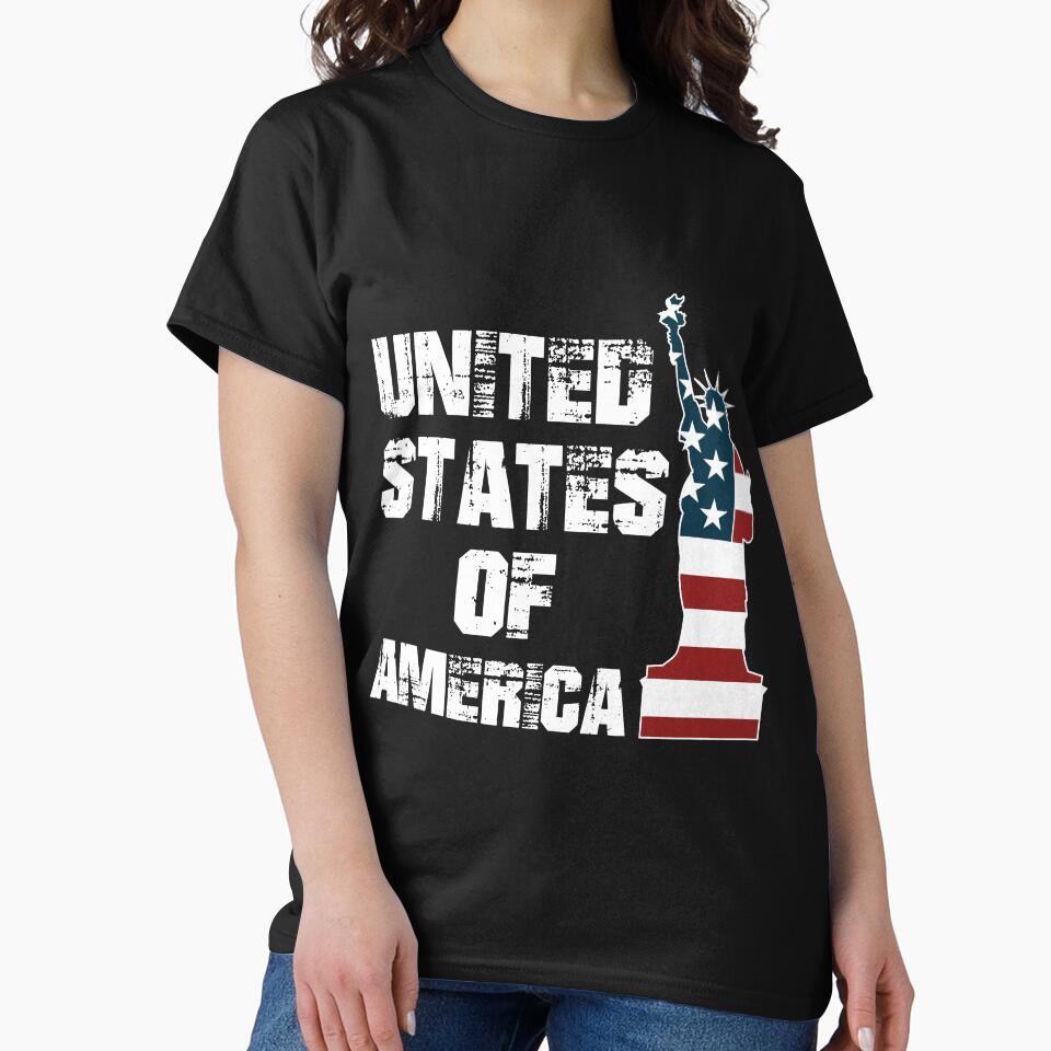 United States of America | Statue of Liberty T-Shirt by AllStarMerch