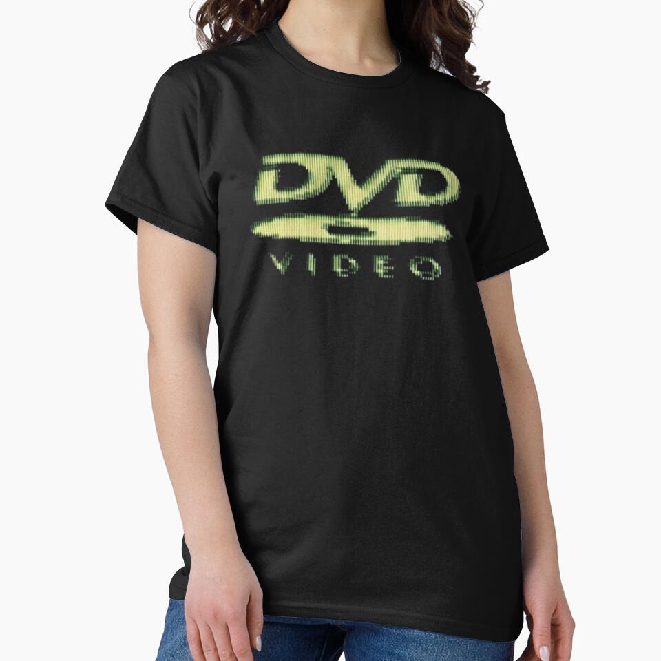 Retro DVD Video Logo Y2K Aesthetic 2000s Nostalgia Tech by TrxshWear