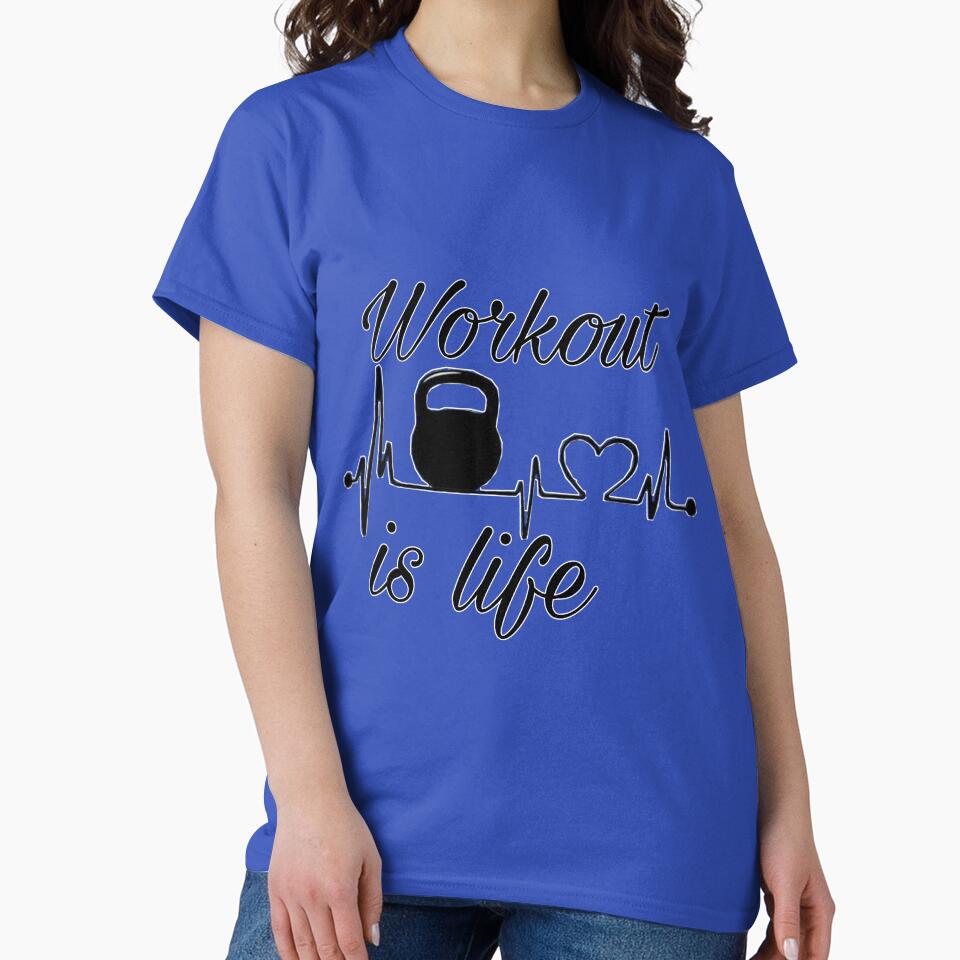 Workout is life design by sreckov-desig