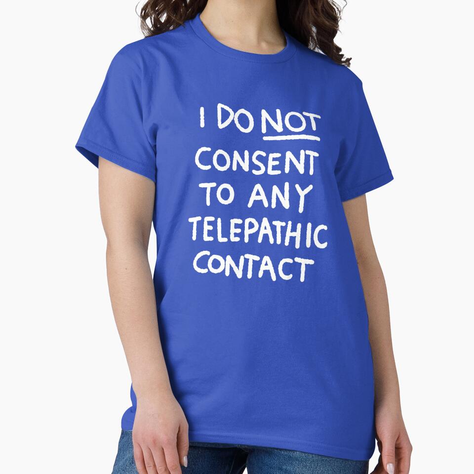 I DO NOT CONSENT TO ANY TELEPATHIC CONTACT by lorepaw