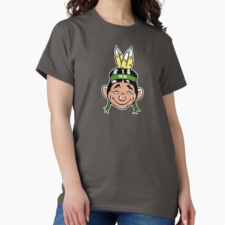 ND Sioux Retro Mascot by JohnnyMacK