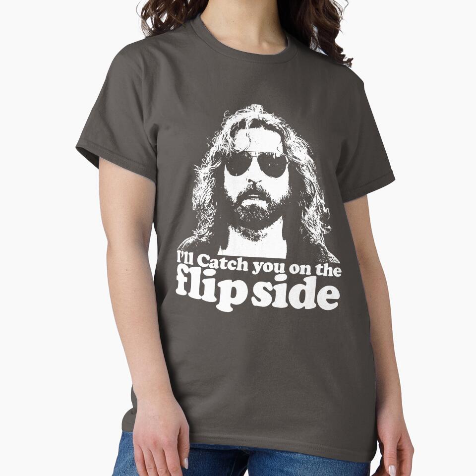 Rocco Boondock Saints Catch You On The Flip Side Tshirt White print by theshirtnerd