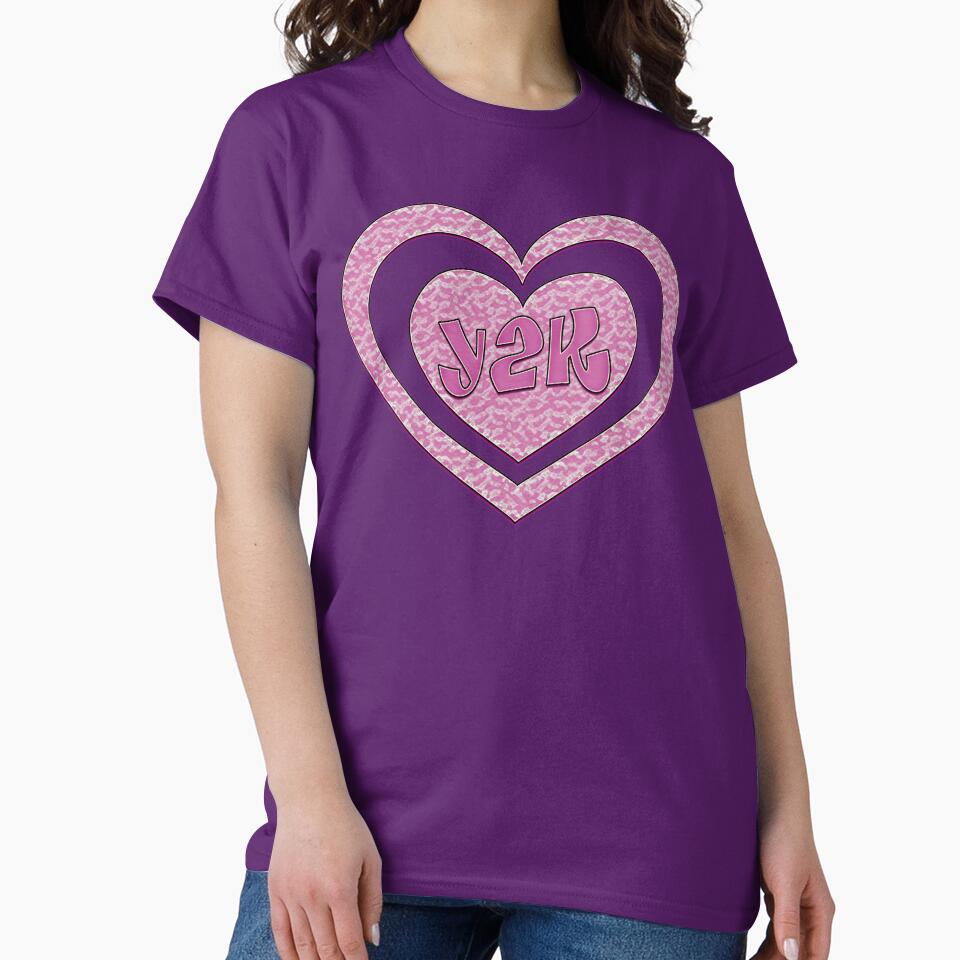 Y2k Animal Print Heart by RoserinArt