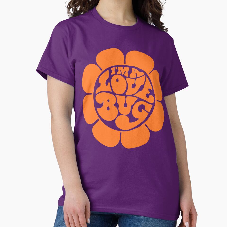 I'm a Love Bug ))(( Retro 60s Hippie Herbie Flower Child Design by acquiesce13