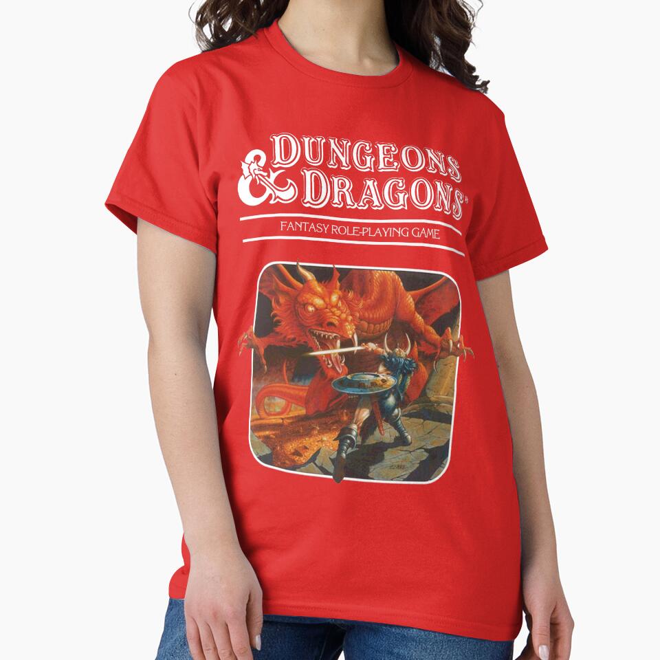 Dungeons & Dragons Base set artwork by DorksnDinguses
