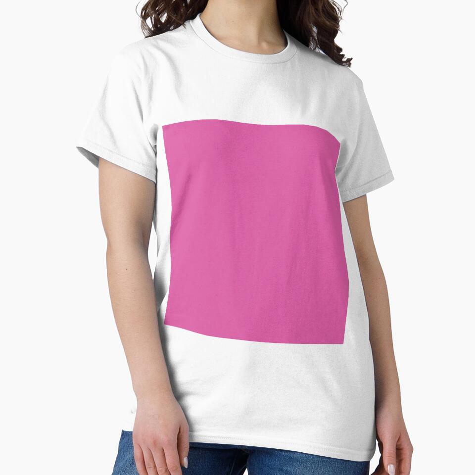 Plain Solid Color Violet Pink Purple Pink Magenta  (C10 M80 Y0) by mimihuang creations