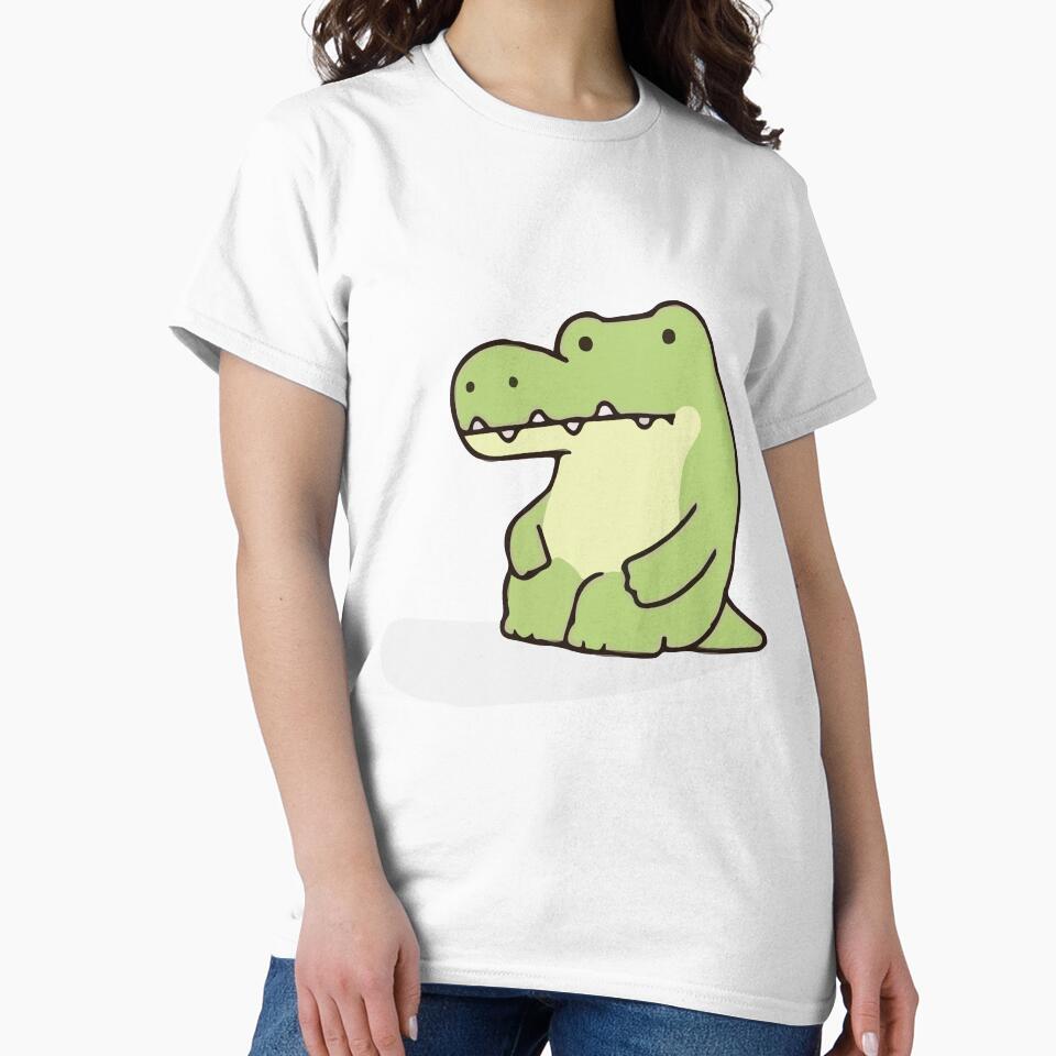 Cute lonely Croc by InkStation24