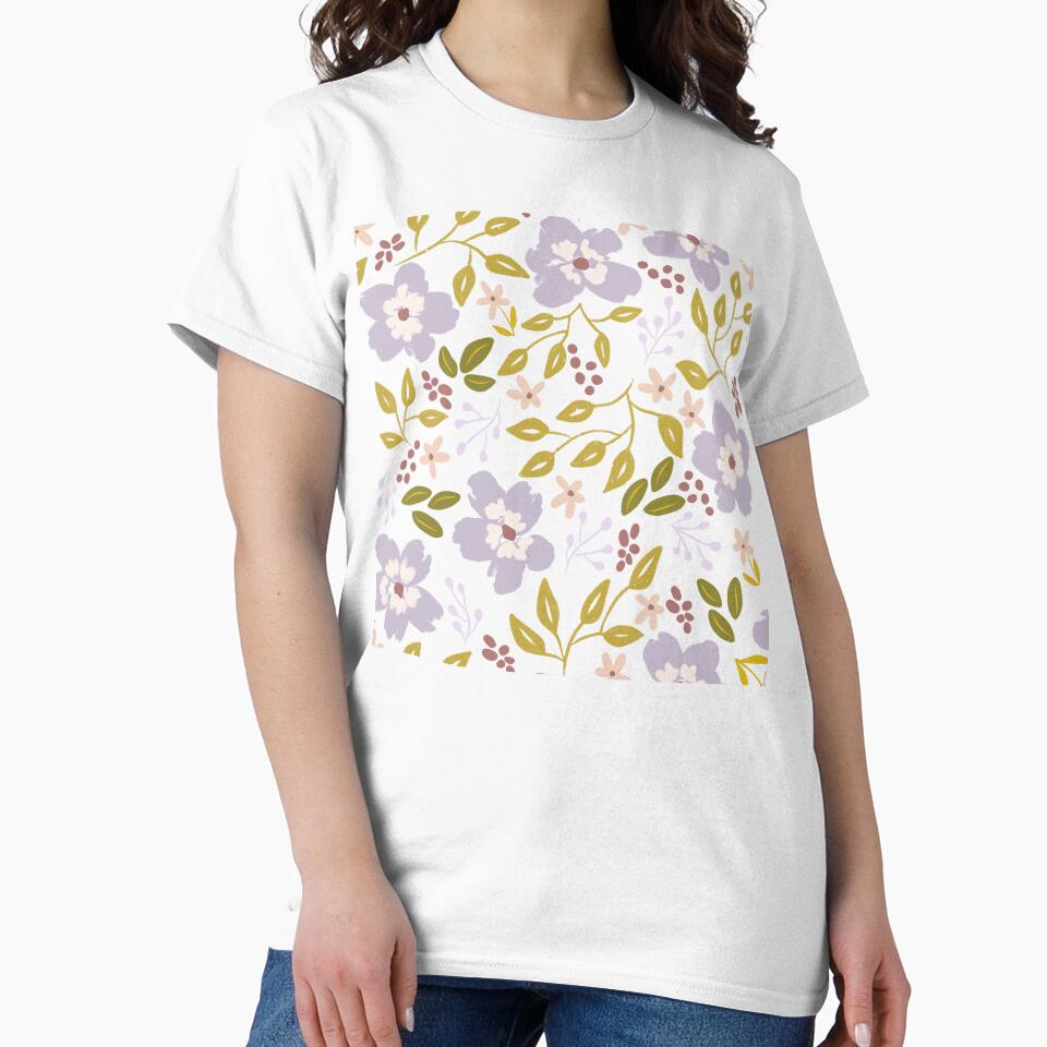 Lavender floral by JennieJoyce
