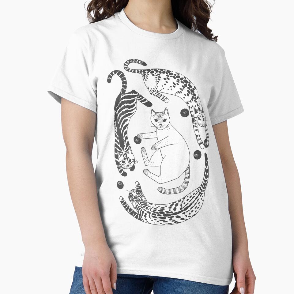 Playful gatines (gray and white) by blursbyai