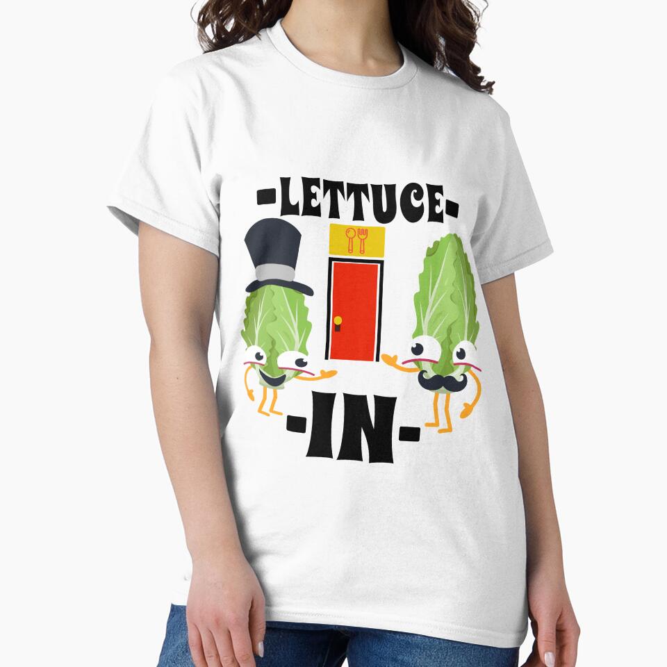 Funny Lettuce Pun by MclaughlinGifts