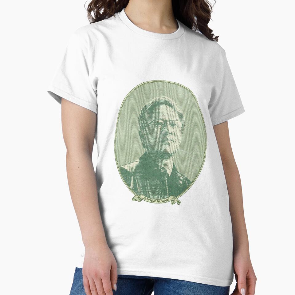Jensen Huang Dollar Bill Money by ManyMelany