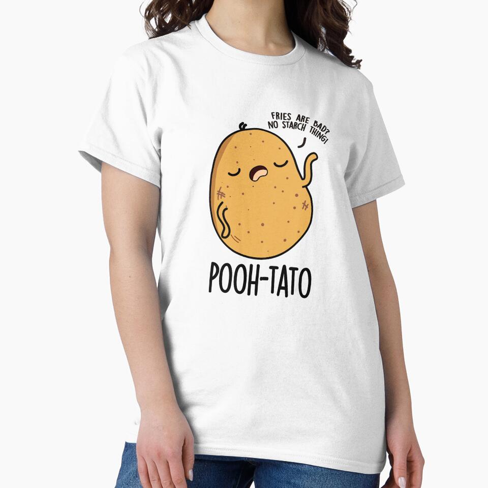 Pooh-tato Funny Potato Pun by punnybone