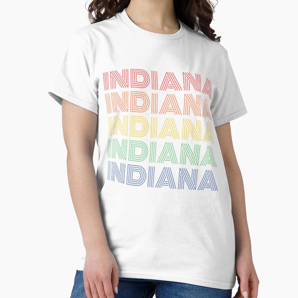 Indiana Retro Vintage Classic Fan Gift by LadySaltwater