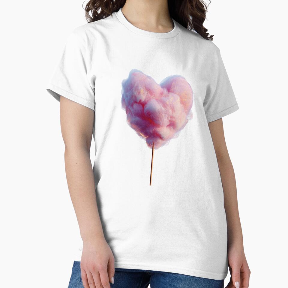 Pastel Heart Cotton Candy Dreamy Valentine's Day Aesthetic by BigStar-Cart