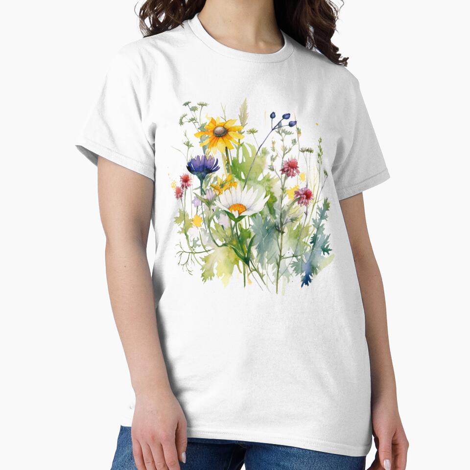 Wild Flowers Botanical Flower Nature by ArtFromBeyond