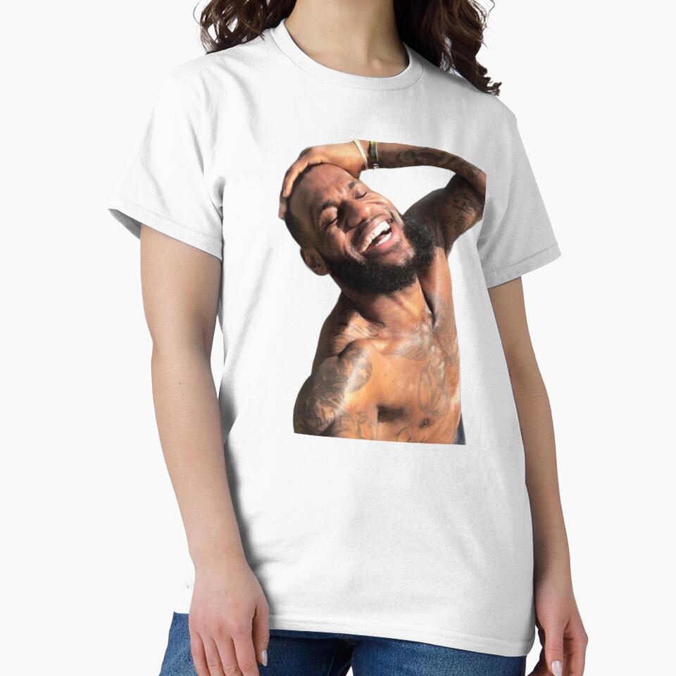 LeBron smiling meme by dazedstickerz