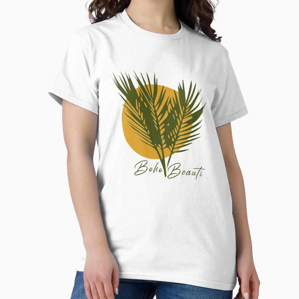Sunset and Palm Leaves by bohobeauti