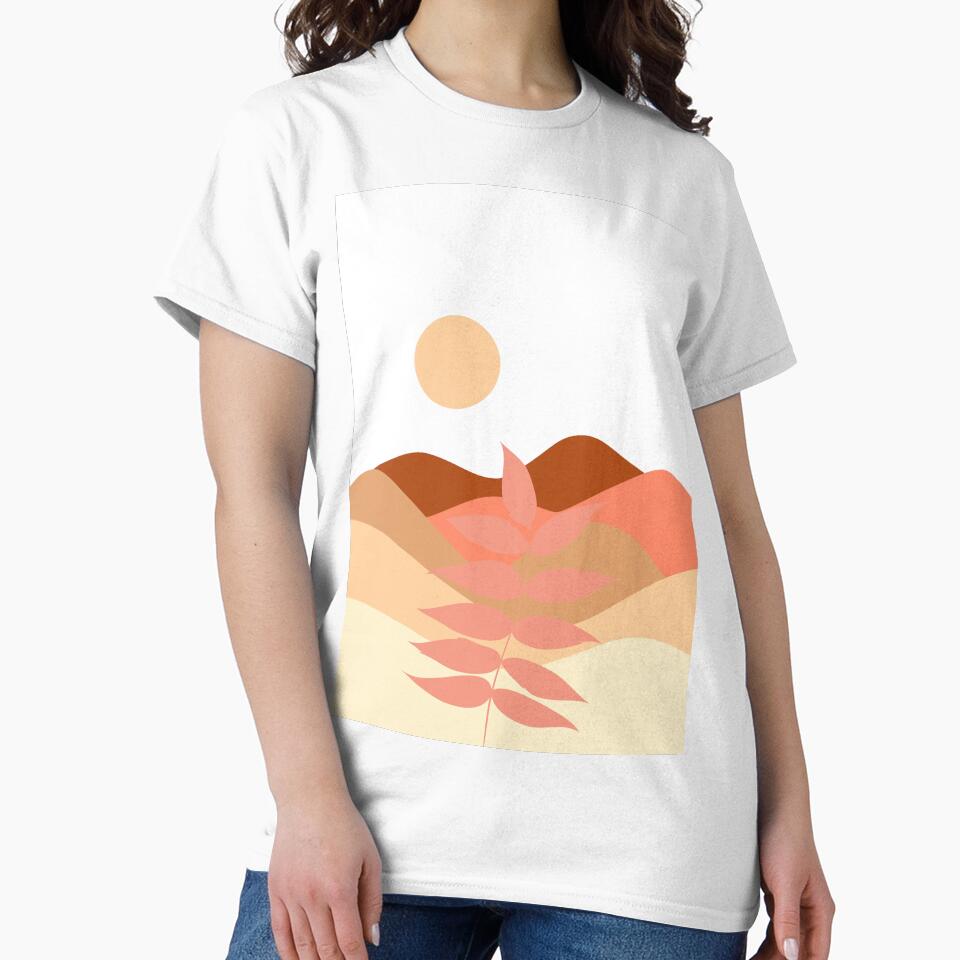 Boho landscape print by ArtInRhythm