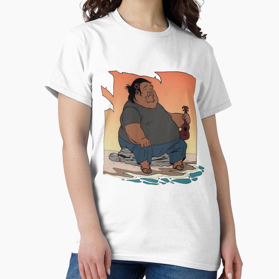 "IZ" Israel Kamakawiwoʻole Cartoon by slinkraz