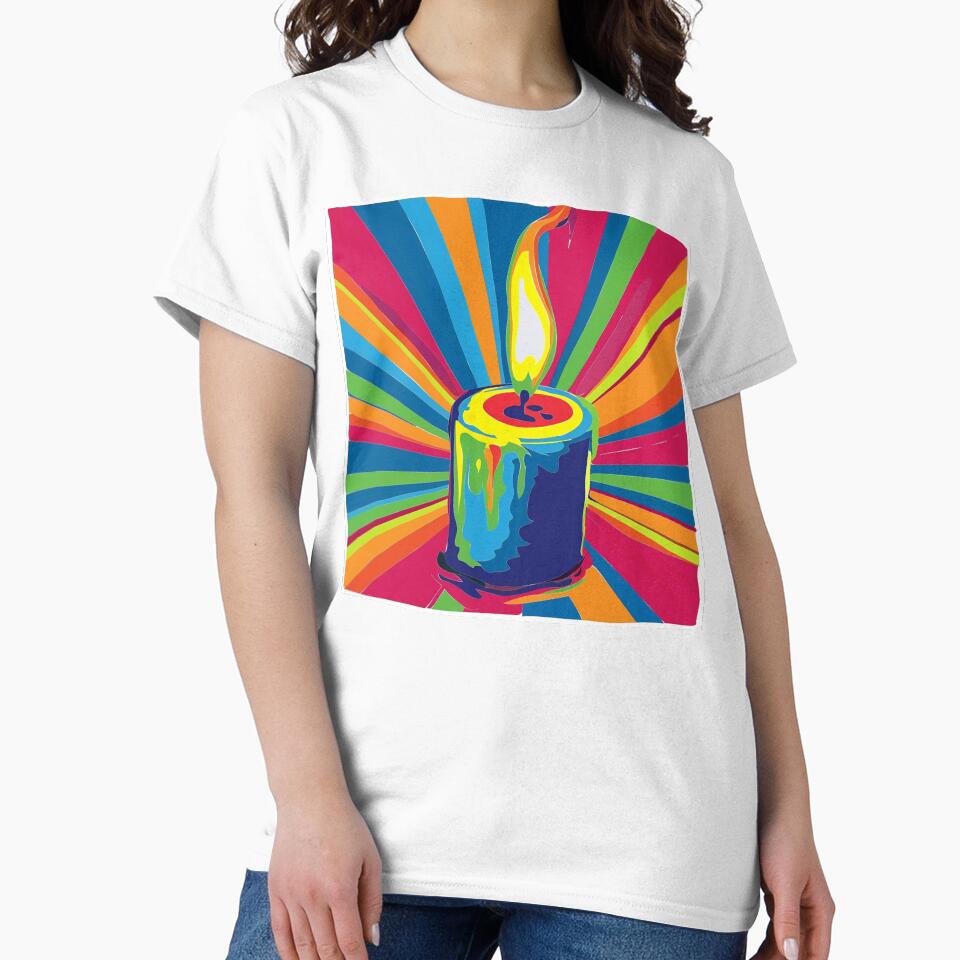 Candle Pop Art 7 by AstroRisq