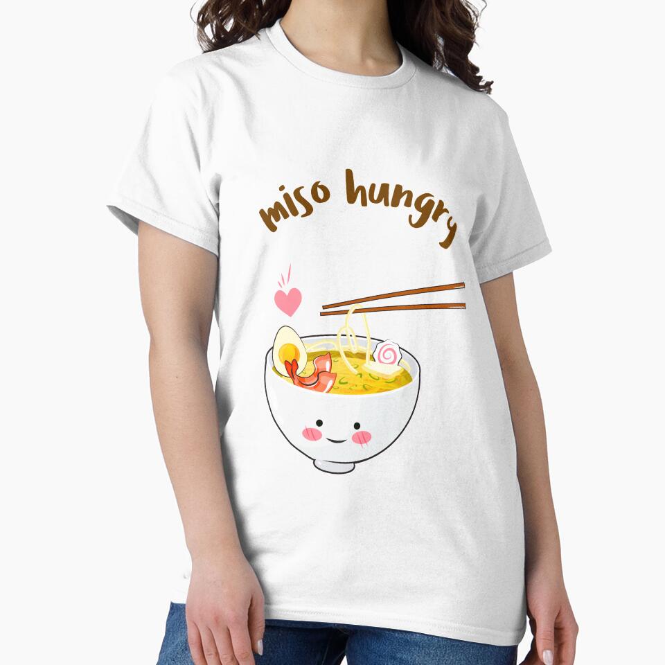 Kawaii food pun Miso Hungry by plzLOOK