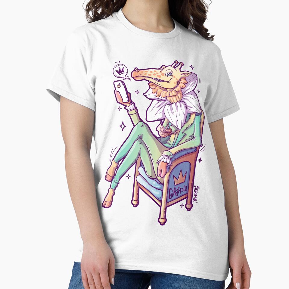 Giraffodil giraffe and daffodil pun by SPIRIMAL