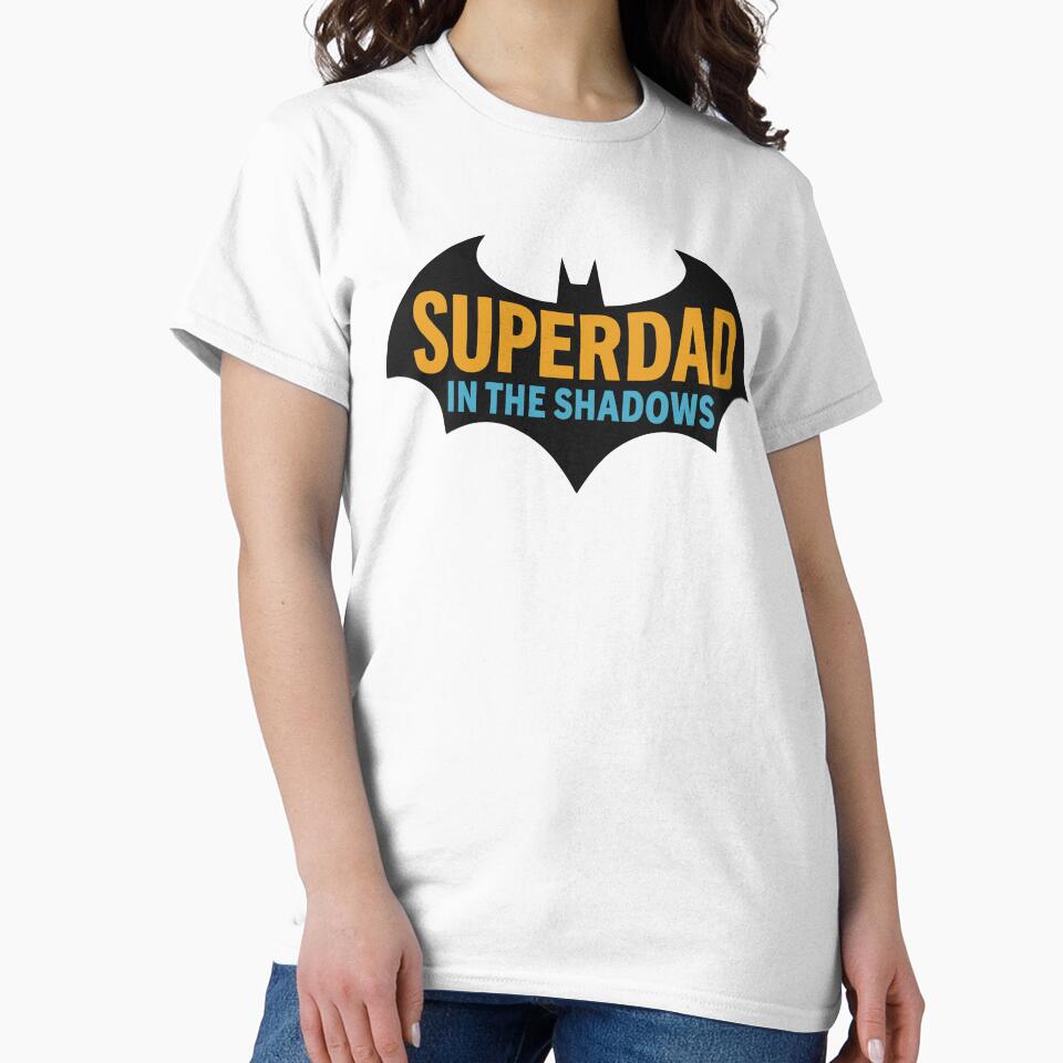 Dadman Hero Parody – Funny Super Dad Tee Design by ndalamson