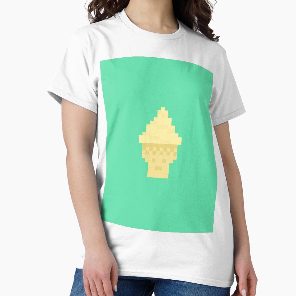 Cute Pixelios Ice cream - Banana by BlusparkStudio