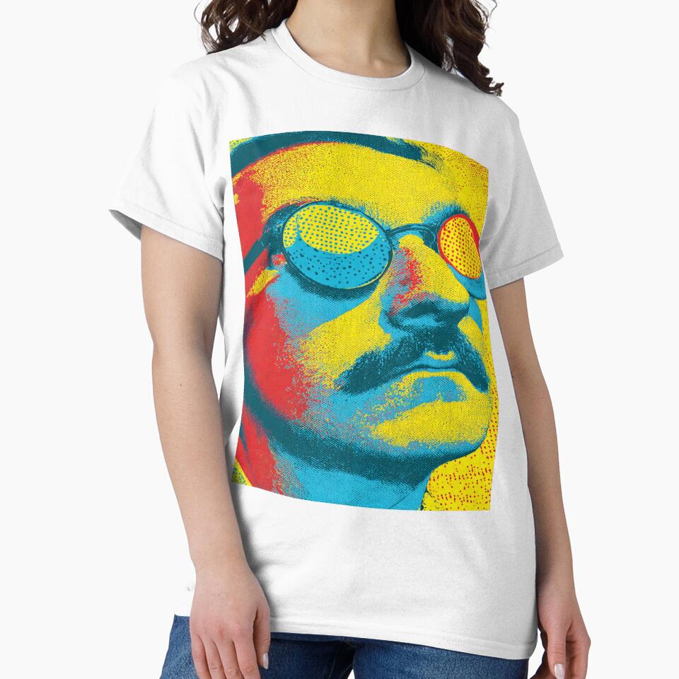 Pop Art Man in Glasses | Wall Art by NicolasGlowArt