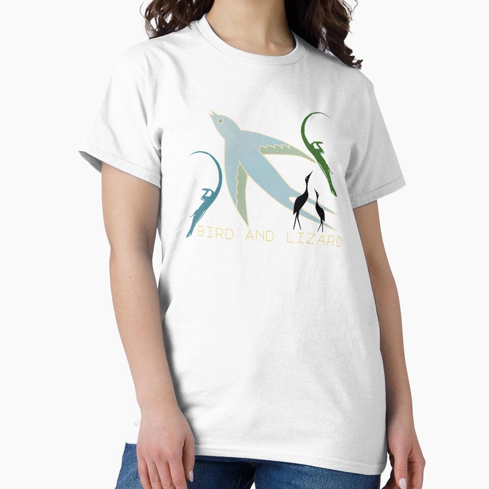 Bird and lizard by Stick2Stuff