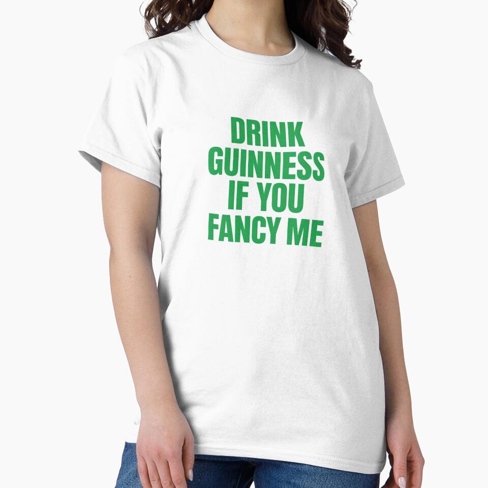 Funny St Patrick’s Day Baby - Drink Guinness Slogan - Women's Paddy’s Day Outfit - Irish Party Top - Y2K Slogan - 90's by lvarela0025