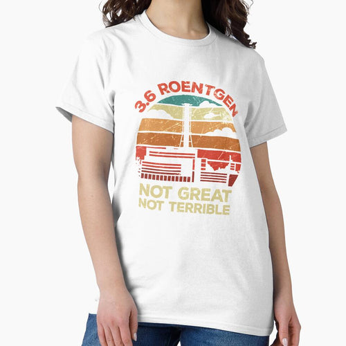3.6 Roentgen Not Great, Not Terrible Chernobyl Retro Sunset by majuga