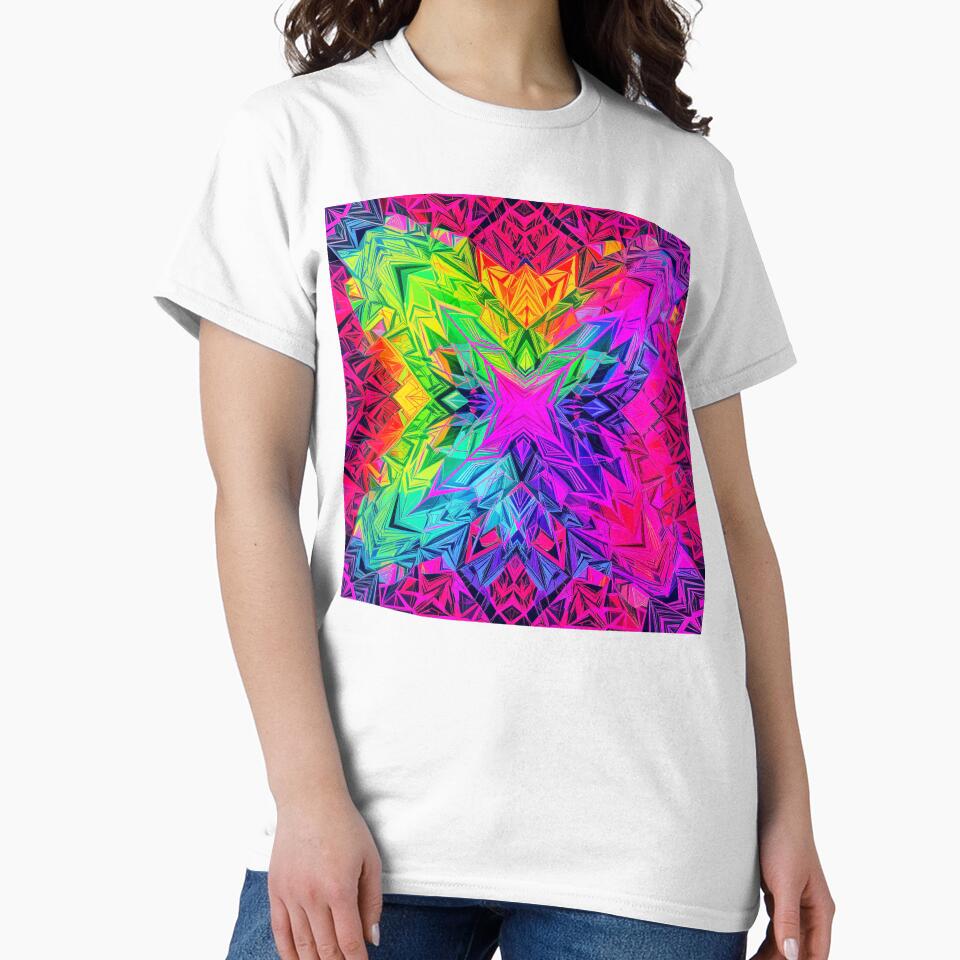 Trippy tie dye pattern by T's&such