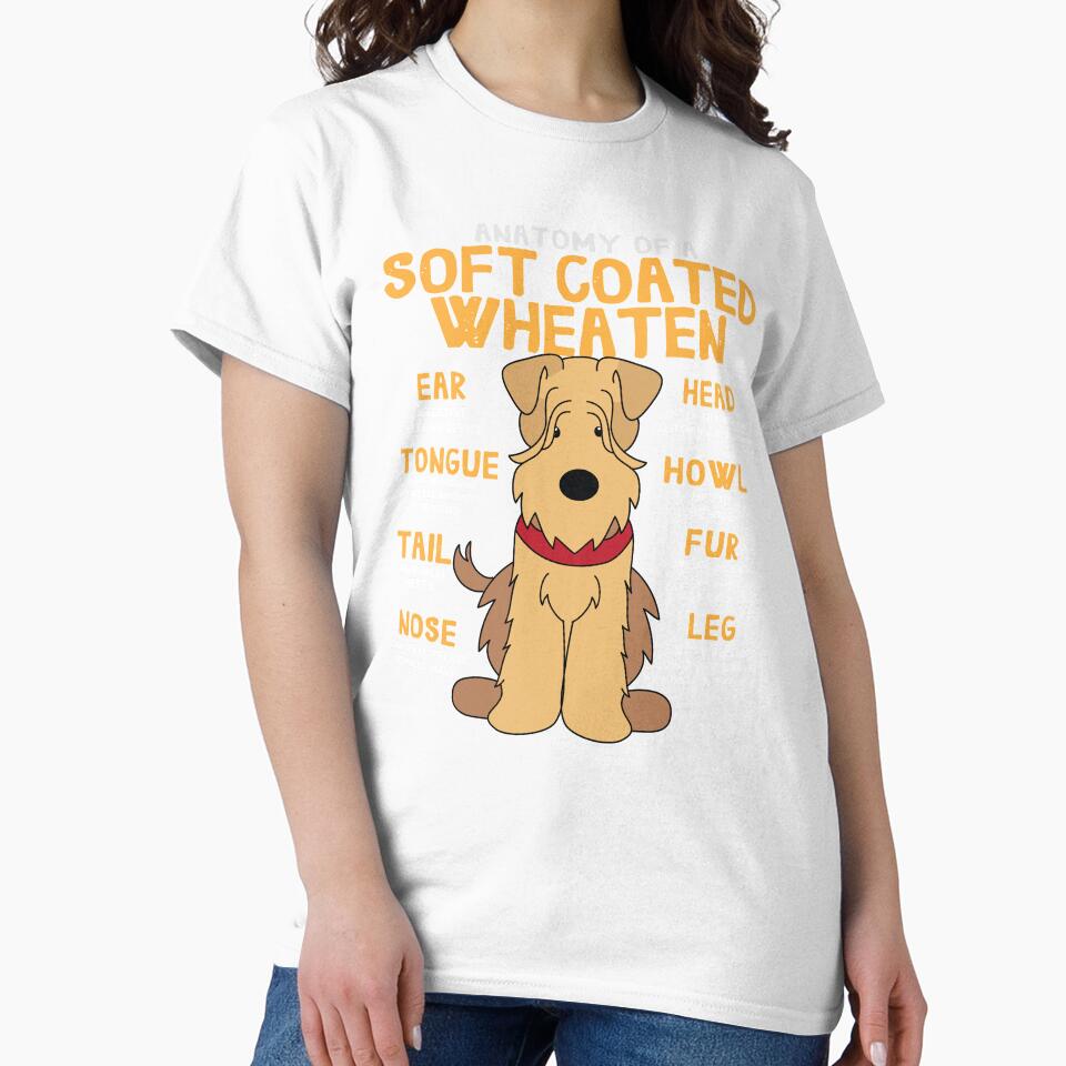 Anatomy of Soft coated wheaten Dog by rafaeltto